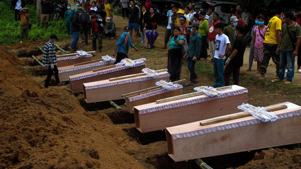As many as 29 people died and dozens others were wounded after a military strike on the camp in northern Myanmar, the spokesperson of the ethnic rebel group Kachin Independence Army had told the media persons.